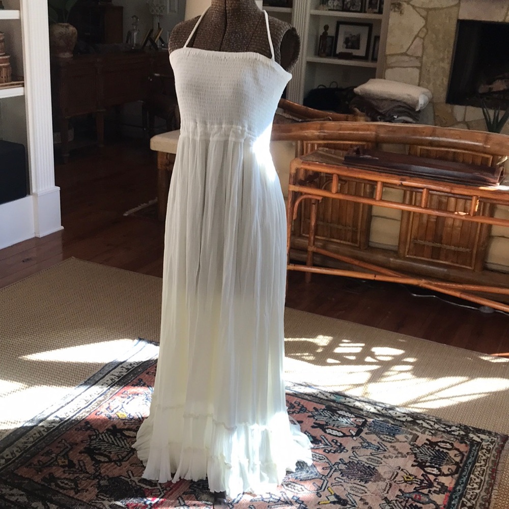 Boho Maxi halter dress